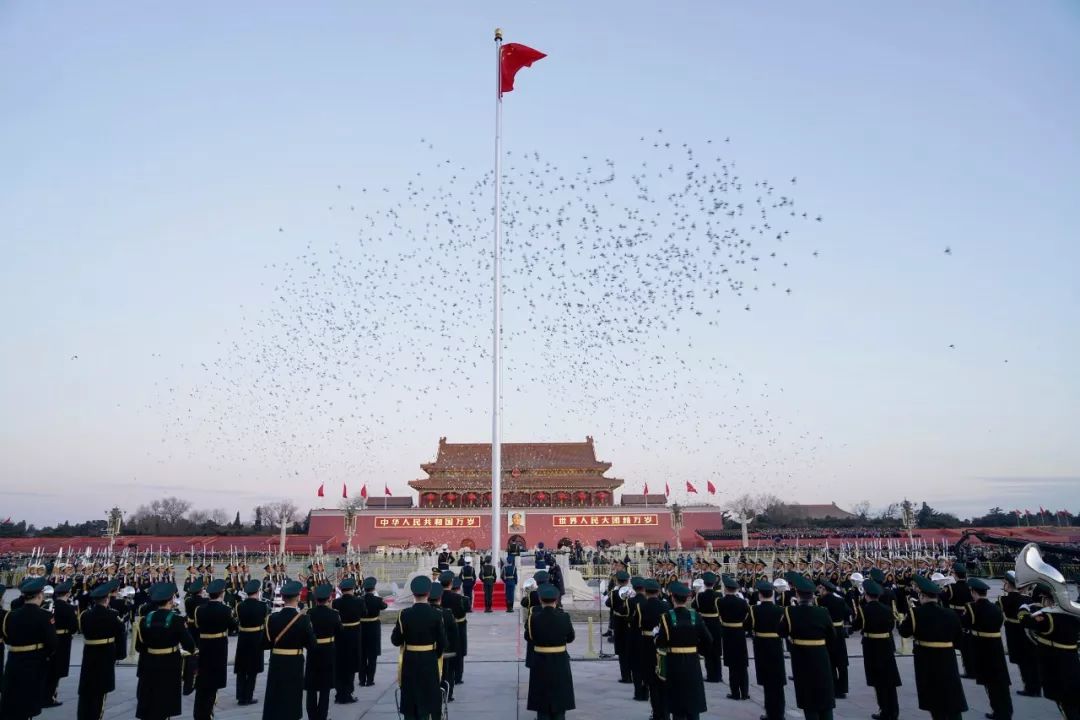 国旗仪仗队视频完整版，荣耀与责任，国旗仪仗队荣耀与责任的完整展现