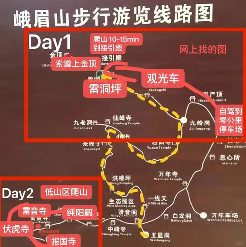 峨眉山一日游路线安排攻略，峨眉山一日游精彩路线攻略