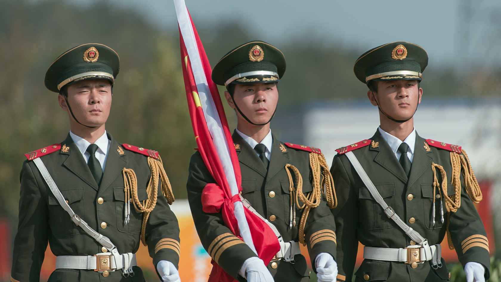 仪仗兵，荣耀与责任的象征，仪仗兵，荣耀与责任的代表