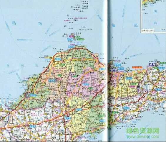 山东地图全图高清版最新地图，揭示山东大地的魅力与变迁，山东最新高清地图全图揭秘，大地魅力与时空变迁