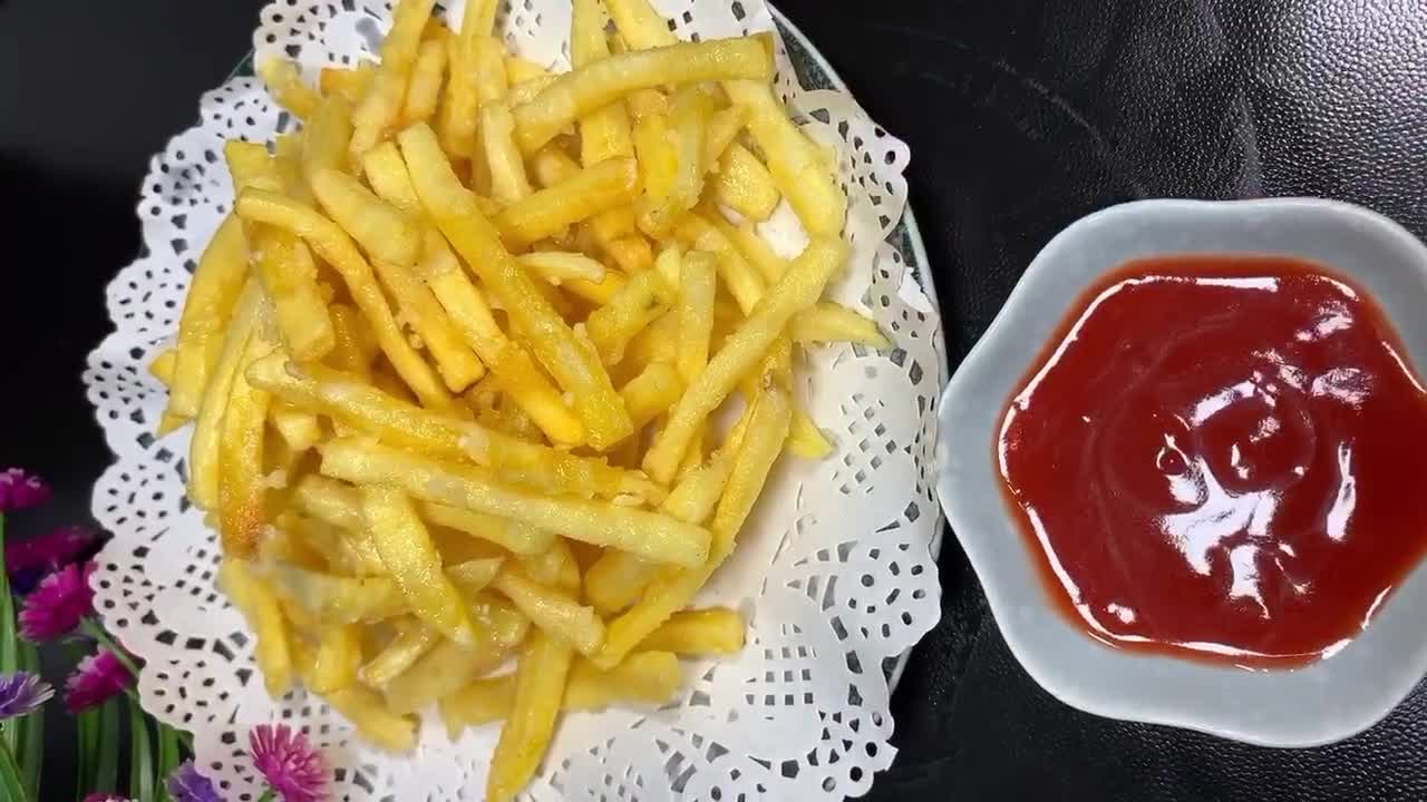 薯条制作秘籍，如何炸出酥脆可口的薯条，薯条制作秘籍，酥脆可口的炸薯条制作指南