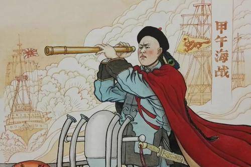 致远舰管带邓世昌，英勇无畏，志在远方的海军英雄，邓世昌，志在远方，英勇无畏的致远舰管带海军英雄