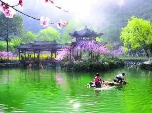 酉阳桃花源门票，探寻秘境的通行证，酉阳桃花源门票，秘境通行证开启探秘之旅