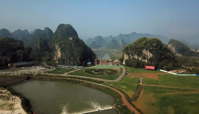 英德九龙峰林小镇，自然与人文的和谐共生之地，英德九龙峰林小镇，自然与人文和谐共生的魅力之地