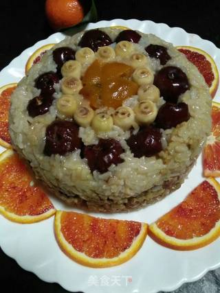 八宝饭，一道传统美食与文化的完美结合——图片赏析，八宝饭，传统美食与文化的完美融合——图片赏析