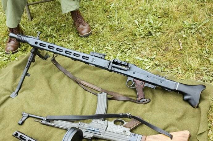MG42通用机枪，战火中的传奇，MG42通用机枪，战火传奇