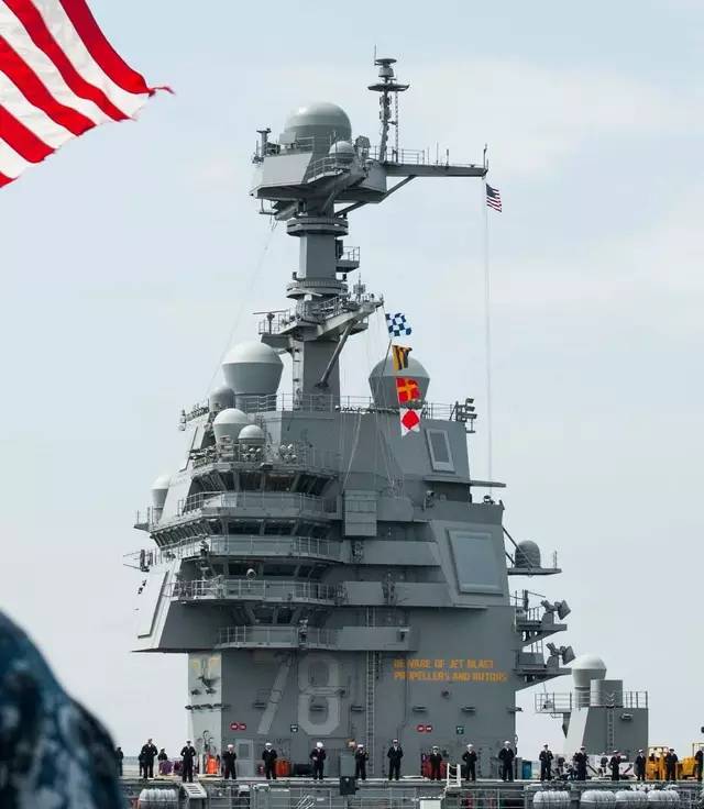 福特号航母舰岛尺寸，探索美国新一代航母的核心要素，福特号航母舰岛尺寸揭秘，探索美国新一代航母的关键要素