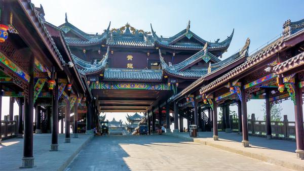 黄龙溪古镇，古韵流淌的水乡风情，黄龙溪古镇，古韵水乡风情之旅