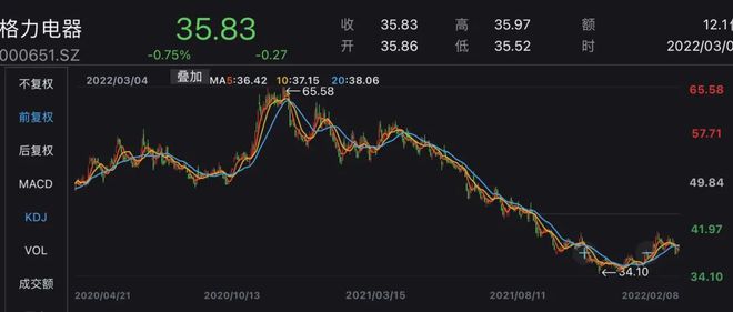格力电器股票价格今日行情分析，格力电器股票今日行情分析